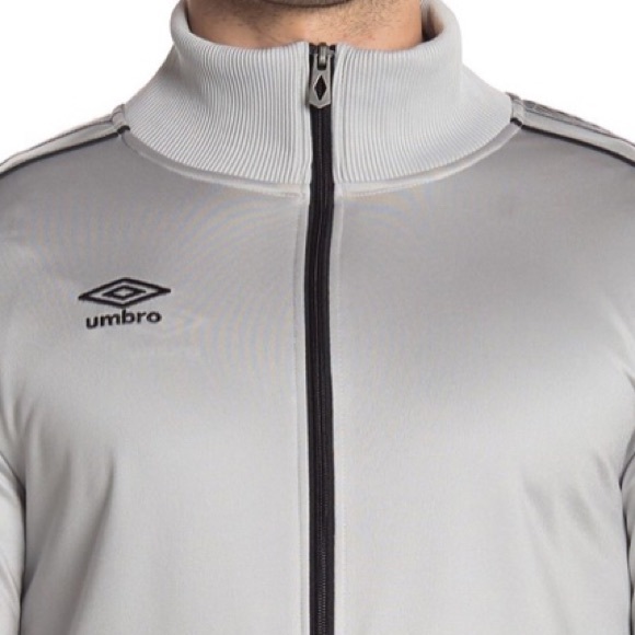 Umbro Diamond Pattern Jacket Silver - Large - Picture 4 of 6
